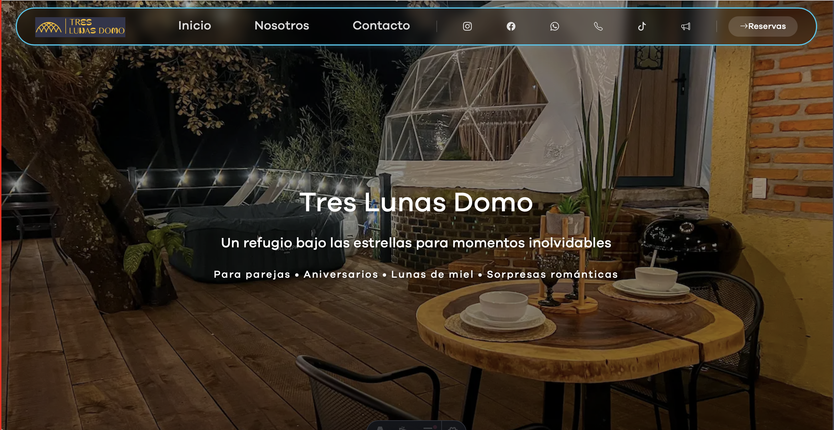 Tres Lunas Domo
